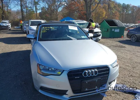2014 Audi A5 2.0T Premium z USA, uszkodzony, nr VIN WAUCFAFH5EN005362